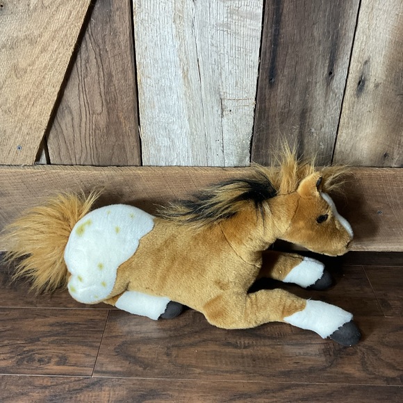 Breyer Retired Brown Plush Horse Coco Appaloosa With White - Picture 4 of 7